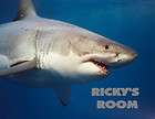 Great White Shark Personalized Name Meaning Print