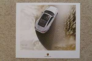 2009 Porsche 911 Targa 4S Showroom Advertising Poster RARE Awesome 