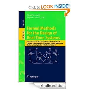 Formal Methods for the Design of Real Time Systems: International 