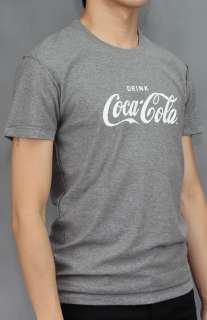11AW NWT GREY DRINK COCA COLA PRINTED JERSEY T SHIRT  