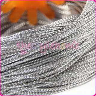 100 Yard Silver Jewelry Making String Cord Beads Crafts  