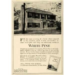   Rex Jones House Highland Park IL.   Original Print Ad: Home & Kitchen