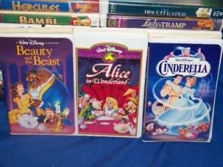 24 Disney VHS Snow White, Toy Story, Fantasia, Mary Poppins, and More 