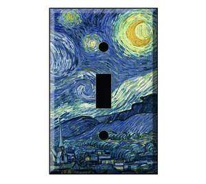 Leviton Single Light Switch Wall Cover Plate   Starry Night  