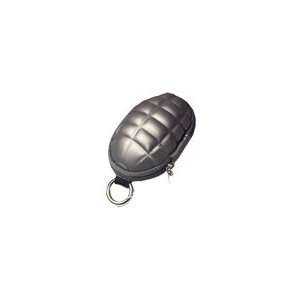  Key cases Grenade Shape Key Case Coin Pouch (Grey): Home 