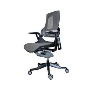  Wau Midback Charcoal Mesh by Eurotech Seating Office 
