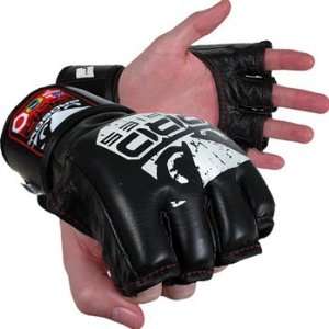  Bad Boy MMA Leather Fight Glove (Large): Sports & Outdoors