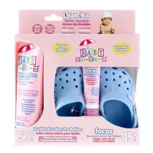  Quacks Water Sandals & Sunscreen Set Toys & Games