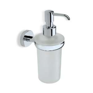   DI30 08 Mounted Frosted Glass Soap Dispenser, Chrome: Home Improvement