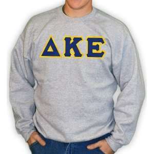  Delta Kappa Epsilon Lettered Crewneck Sweatshirt Sports 