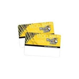 Wasp WaspTime Employee Time Cards Seq 51 100   Magnetic stripe card 