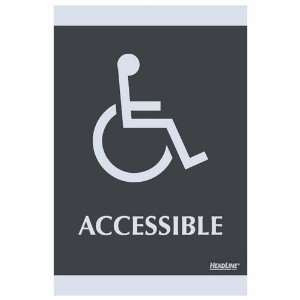   Stamp & Sign Century Handicap Accessible Sign: Office Products