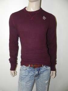 NWT Abercrombie & Fitch Mens Thermal Sweater  