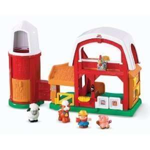  Fisher Price Little People Animal Sound Farm: Toys & Games