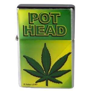  Pot Head Flip Top Lighter: Sports & Outdoors