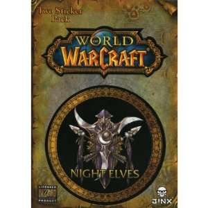  World Of Warcraft   Night Elves 2 Pack Decal Automotive
