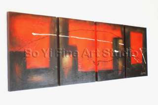   FRAMED Painting On Canvas Modern Abstract Wall Art Contemporary  
