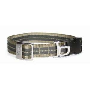  Wander Dog Collar in Khaki / Charcoal Size Large (18 29 