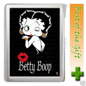 CIGARETTE WALLET CARD BOX WITH LIGHTER 27H betty boop  