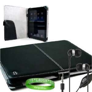  Accessories Kit Includes ?Black Melrose iPad Leather Cover + iPad 