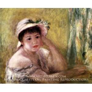    Woman with a Straw Hat (Alphonsine Fournaise)