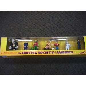  The Justice Society of America Series 3 PVC Set Toys 