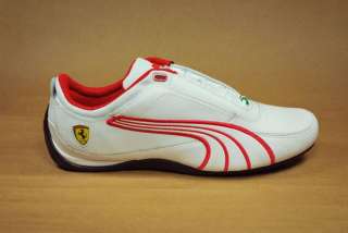 PUMA Drift Cat 4 SF White Rosso Fashion Sneackers Ferrari Shoes Mens 