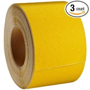 Safety Track 3335 Non Slip High Traction Safety Tape, 60 Grit, Yellow 