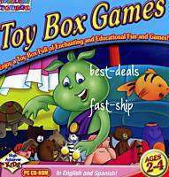 Toy Box Games For Kids PC CD ROM Game New Ages 2 4  
