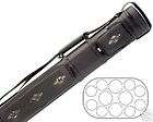   Wave Case STW2TV   4x8 Black and Brown Cue Case   Pool Cue Case