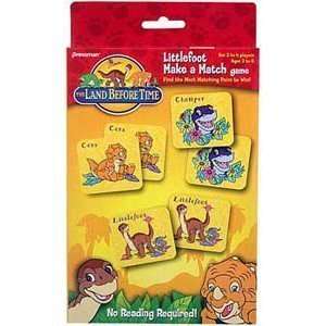    The Land Before Time Littlefoot Make a Match Game Toys & Games