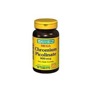   Chromium Picolinate 800mcg Yeast Free   Once Daily Formula, 90 tabs