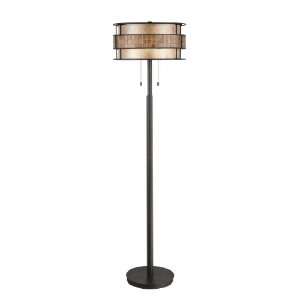   Mica 2 Light Ambient Lighting Laguna Floor Lamp from the Mica Co