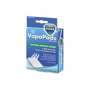  Kaz Incorporated VSP19 6 Count Soothing Menthol Scent Pads 
