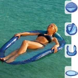  Large Portable Floating Water Hammock: Patio, Lawn 