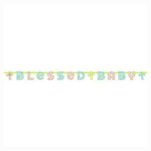Blessed Baby   Baby Shower Banner   Boy or Girl Baby Shiower  