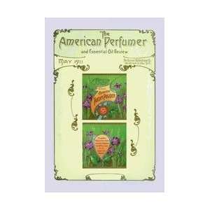 The American Pefumer and Essential Oil Review Recreo Violet Talcum 