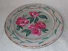 Ceramica San Marciano Hand Painted Floral Plate Italy  