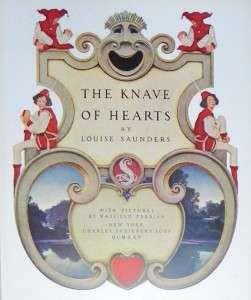 The Knave of Hearts 1925 Parrish Hard Cover with BOX!!  