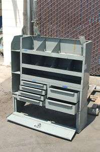Adrian Steel Drawer Rack MD507 Cargo Van Storage Shelf  