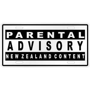  New  Parental Advisory / New Zealand Content  New 