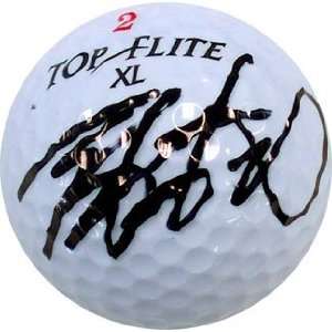  Isao Aoki Autographed Golf Ball