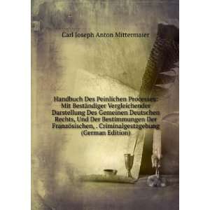  Handbuch Des Peinlichen Processes Mit BestÃ¤ndiger 