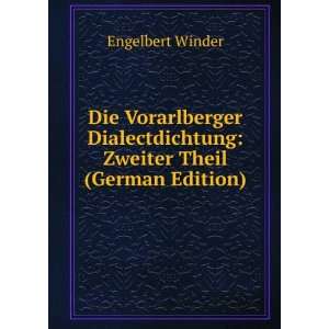    Zweiter Theil (German Edition) Engelbert Winder Books