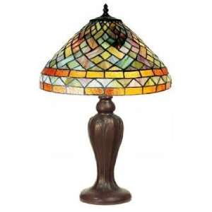  Multicolor Tiffany Style 25 High Table Lamp: Home 