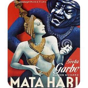    Mata Hari Vintage Greta Garbo Movie MOUSE PAD: Office Products