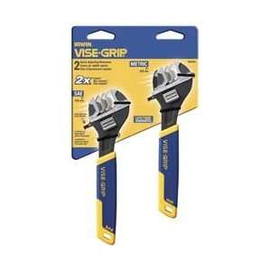 Irwin / Hanson / Vise Grip (IRW2078717) 2PC 6 inch Adjusting Wrench 