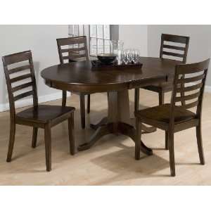  Jofran Taylor Round/Oval Table Dining Set with Ladderback 