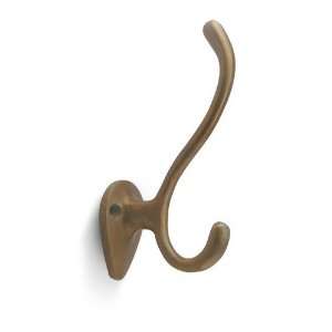  5 1/2 long bronze coat & robe hook in golden honey