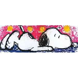  Tom Everhart 33.5W by 12H  No Way Out CANVAS Edge #5 